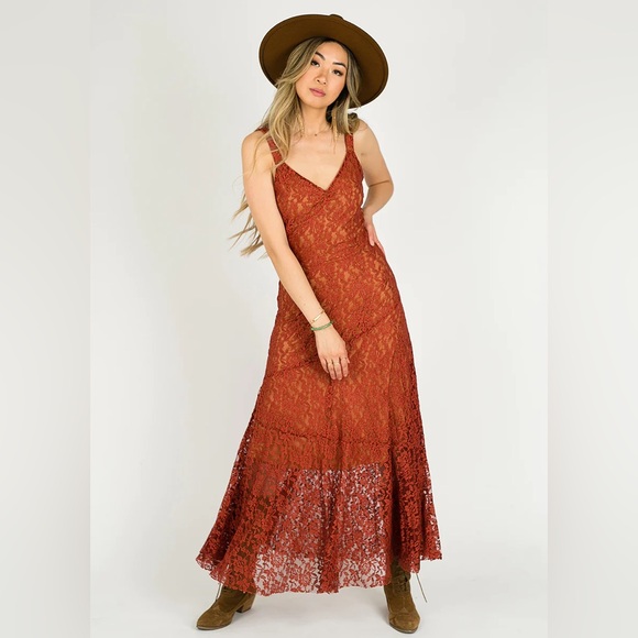 Joyfolie Carmel slip dress - Picture 6 of 10